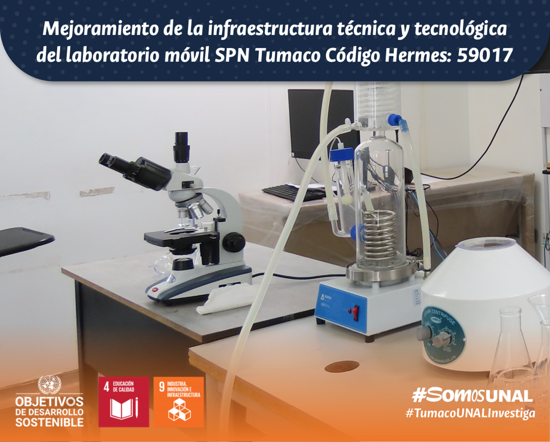 Invitación para apoyar el mejoramiento de la infraestructura técnica y tecnológica de los laboratorios de la Universidad Nacional de Colombia 2022-2024