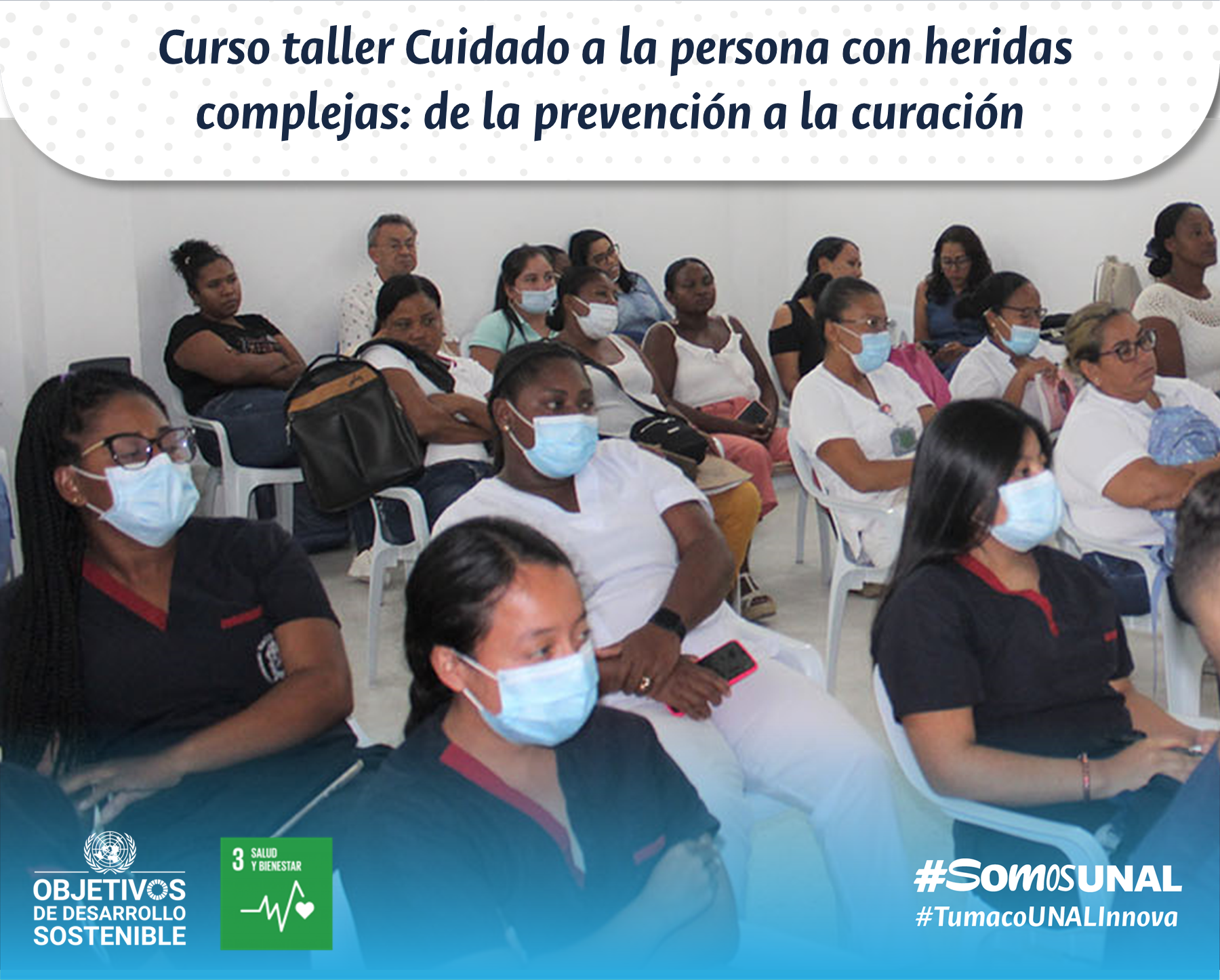  Curso taller Cuidado a la persona con heridas complejas: de la prevención a la curación